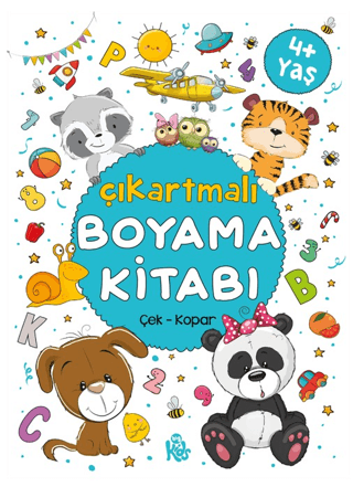 Çıkartmalı Boyama Kitabı 4 Yaş+ - Bigkids Yayınları Kitap