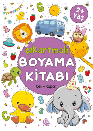 Çıkartmalı Boyama Kitabı 2 Yaş+ - Bigkids Yayınları Kitap