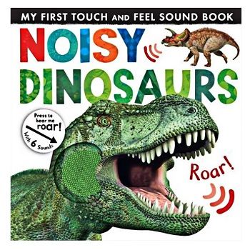 My First Touch And Feel Sound Book: Noisy Dinosaur (New Edition) - Little Tiger Press Kitap