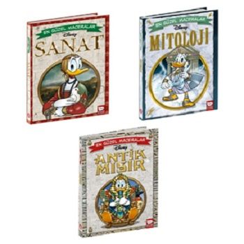 Disney En Güzel Maceralar Sanat + Mitoloji + Antik Mısır Seti 3 Kitap - Beta Kids Kitap