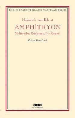 Amphitryon - Heinrich von Kleist, Tiyatro Türkçe kitap kapağı