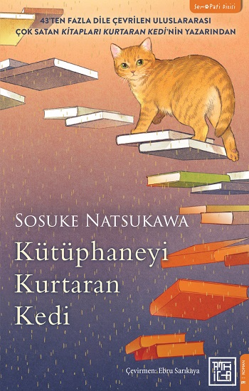 Kütüphaneyi Kurtaran Kedi - Athica Yayınları Kitap