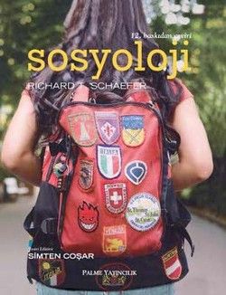 SOSYOLOJİ (Schaefer) Simten Coşar Türkçe kitap kapağı