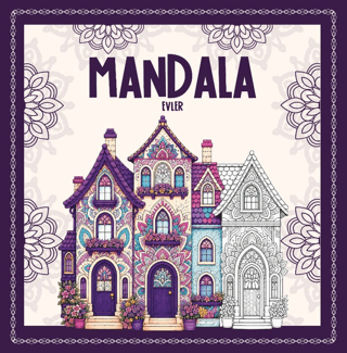 Mandala - Evler - Vivago Art Kitap