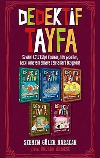 Dedektif Tayfa Seti (5 Kitap Takım) - Uğurböceği Yayınları Kitap