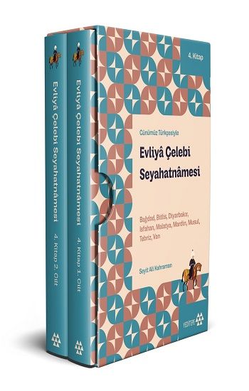 Evliya Çelebi Seyahatnamesi 4. Kitap 2 Cilt (Kutulu) - Yeditepe Yayınevi Kitap