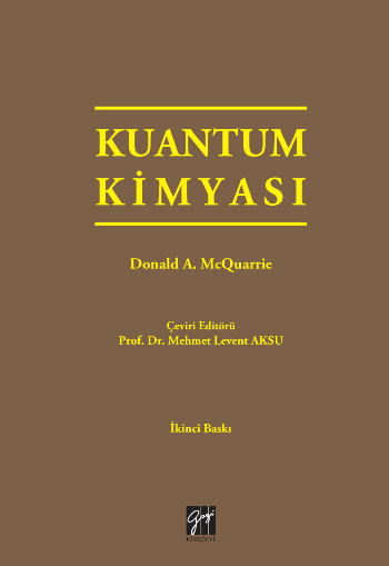 Kuantum Kimyası - Gazi Kitabevi Kitap