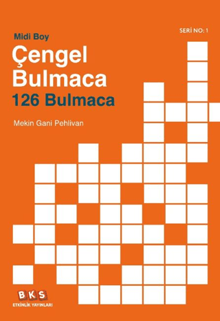 Midi Boy Çengel Bulmaca 1 - BKS Etkinlik Yayınları Kitap