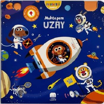 Hareketli Minikler: Muhteşem Uzay (Ciltli) - Uçan Fil Yayınları Kitap