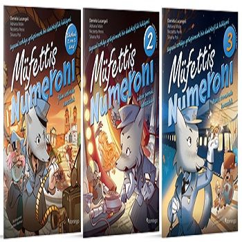Müfettiş Numeroni Seti (3 Kitap) - Domingo Yayınevi Kitap