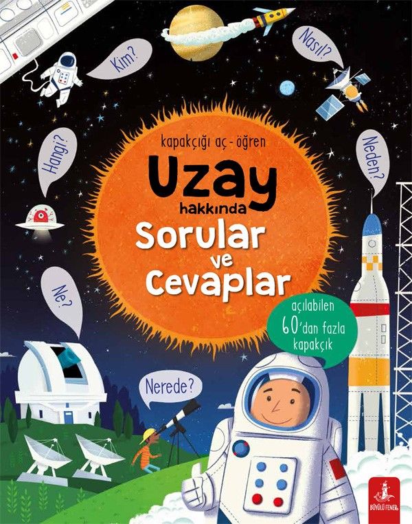 Uzay Hakkında Sorular ve Cevaplar (Ciltli) - Büyülü Fener Yayınları Kitap