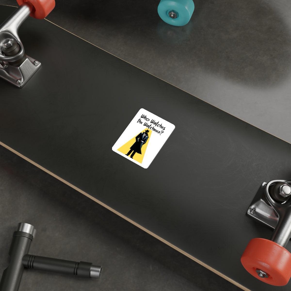 Who Watches the Watchmen? Sticker – Mystery & Meaning - mezetto KEOLIX KEOLIX