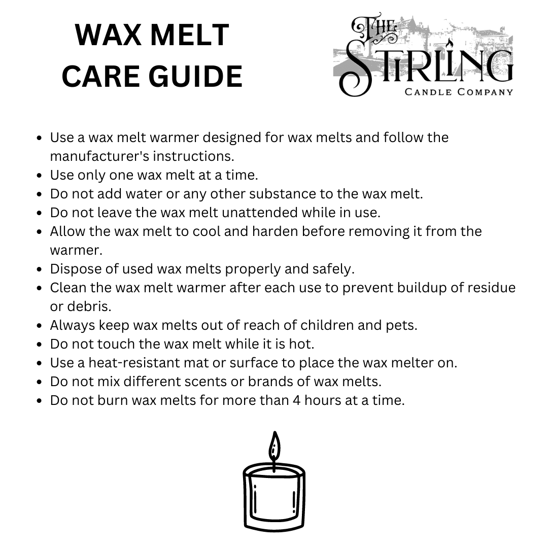 Winter Spice - Wax Melt Clamshell - mezetto Shopify Collective The Stirling Candle Company