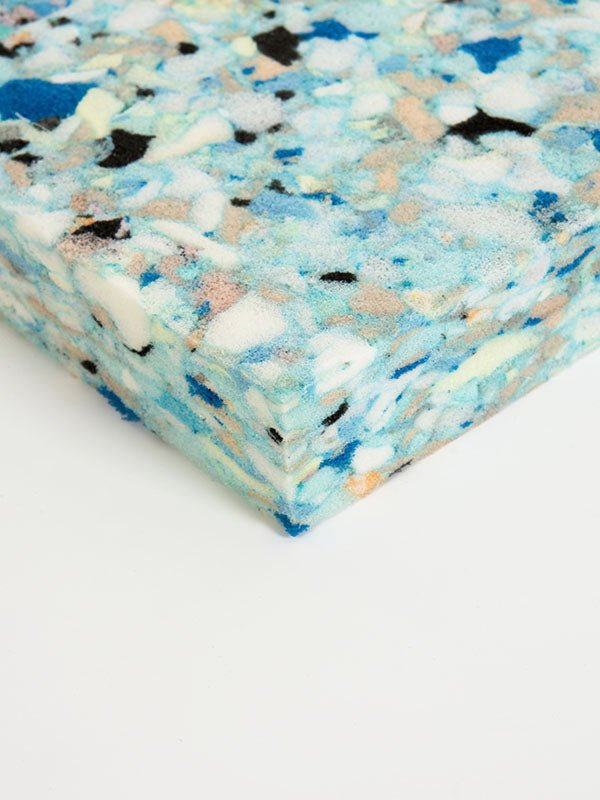 Yoga Studio 1 Inch Chip Foam Half Yoga Block (30 x 20 x 2.5cm) - mezetto Shopify Collective Yoga Studio Store