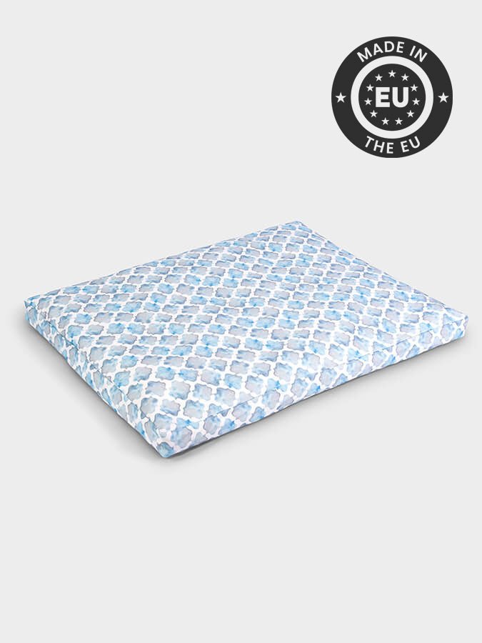 Yoga Studio European Organic Zabuton Meditation Cushion - Abstract Collection - mezetto Shopify Collective Yoga Studio Store