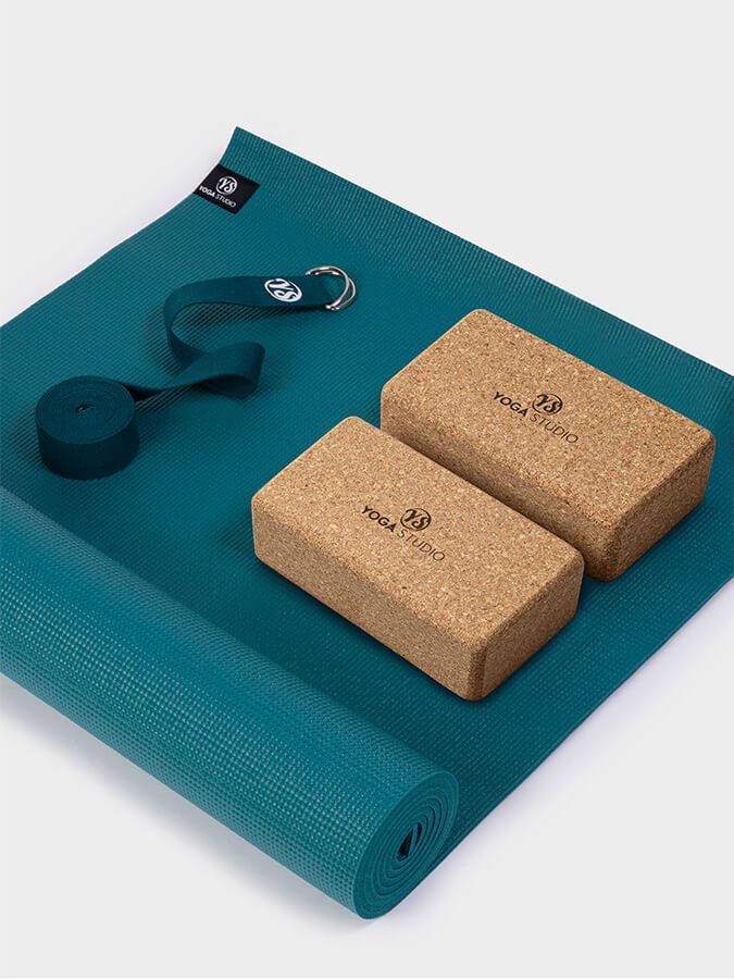 Yoga Studio Oeko - Tex Starter Cork Yoga Set - mezetto Shopify Collective Yoga Studio Store