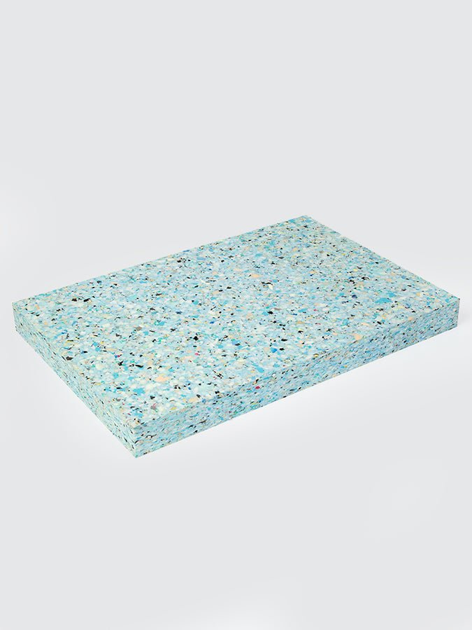 Yoga Studio Recycled Chip Foam Extra Large Pad Block (60 x 40 x 5cm) - mezetto Shopify Collective Yoga Studio Store