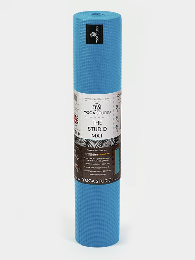 Yoga Studio Sticky Yoga Mat 6mm - mezetto Shopify Collective Yoga Studio Store