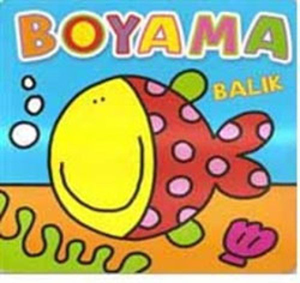 Balık Boyama - Net Çocuk Yayınları Kitap