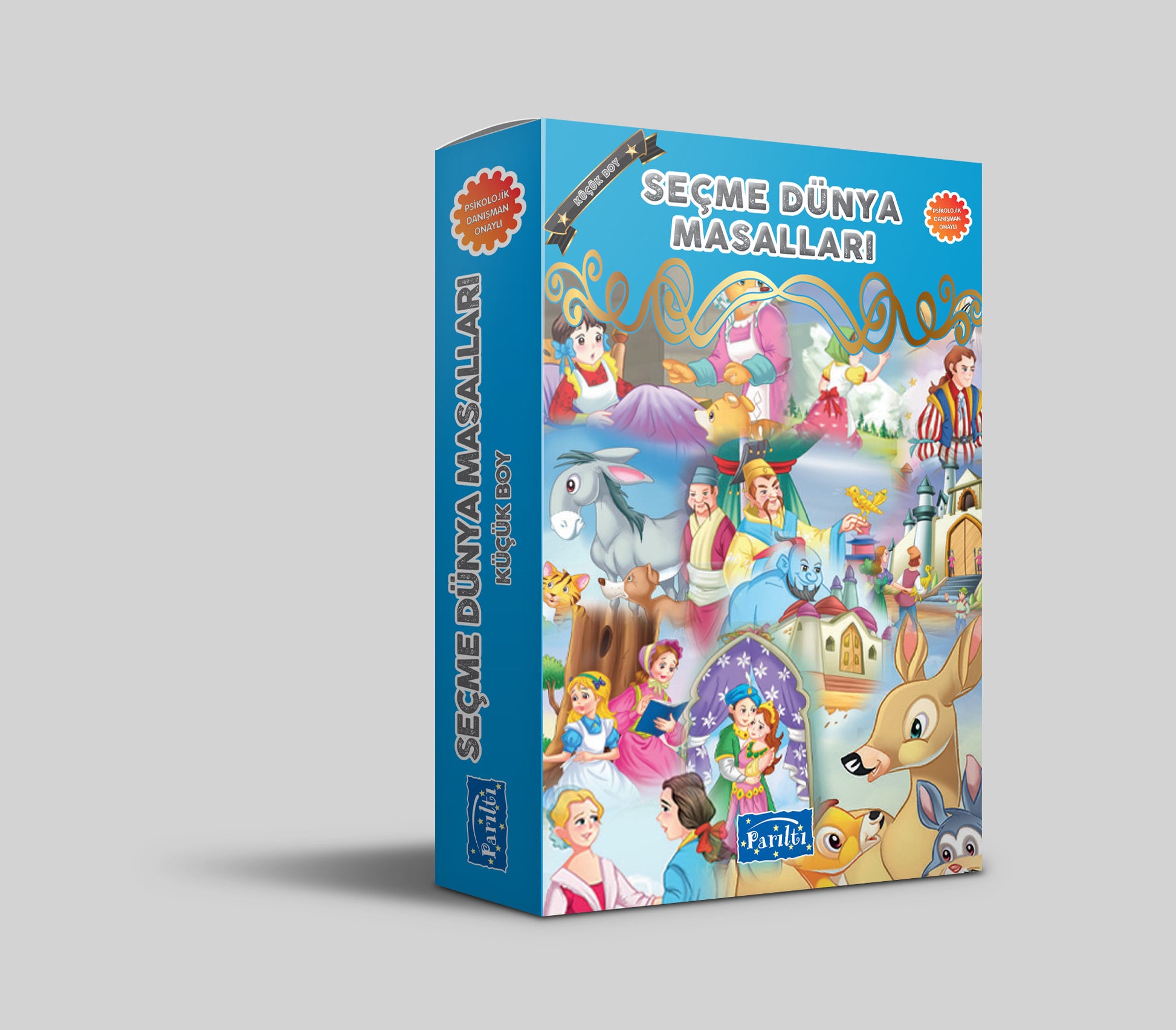 Seçme Dünya Masalları - 25 li Set Küçük Boy - Parıltı Yayınları Kitap