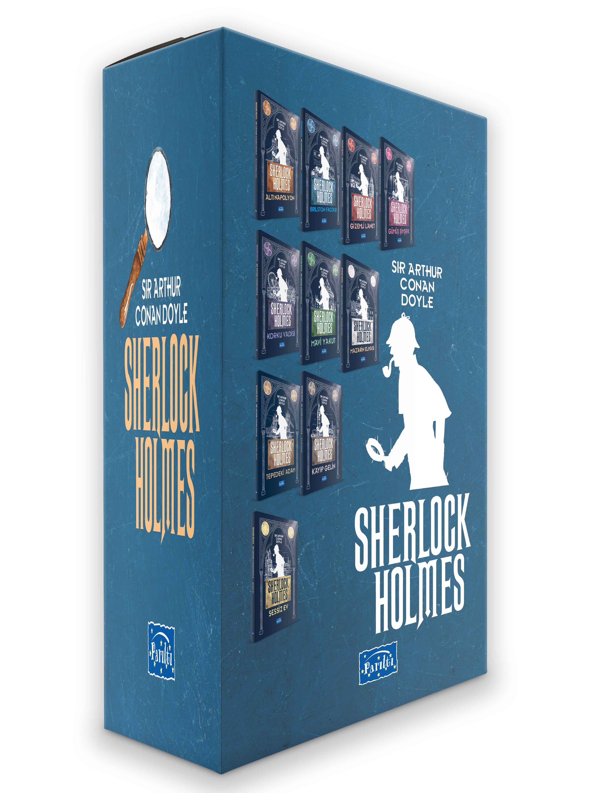 Sherlock Holmes Seti 10 Kitap Takım - Parıltı Yayınları Kitap