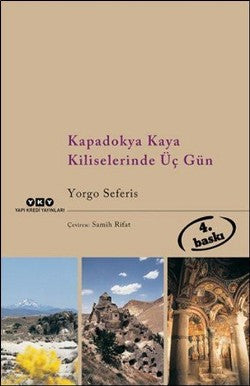 Kapadokya Kaya Kiliselerinde Üç Gün – Yapı Kredi Yayınları kitap kapağı
