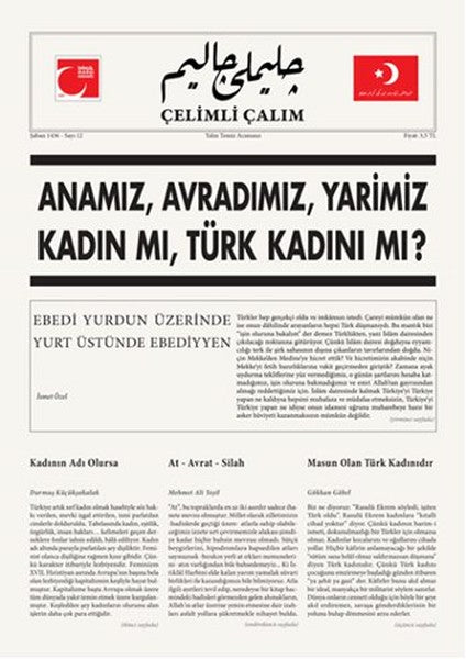 Çelimli Çalım Türk Milliyetçilerinin Mecmuası  Sayı: 12