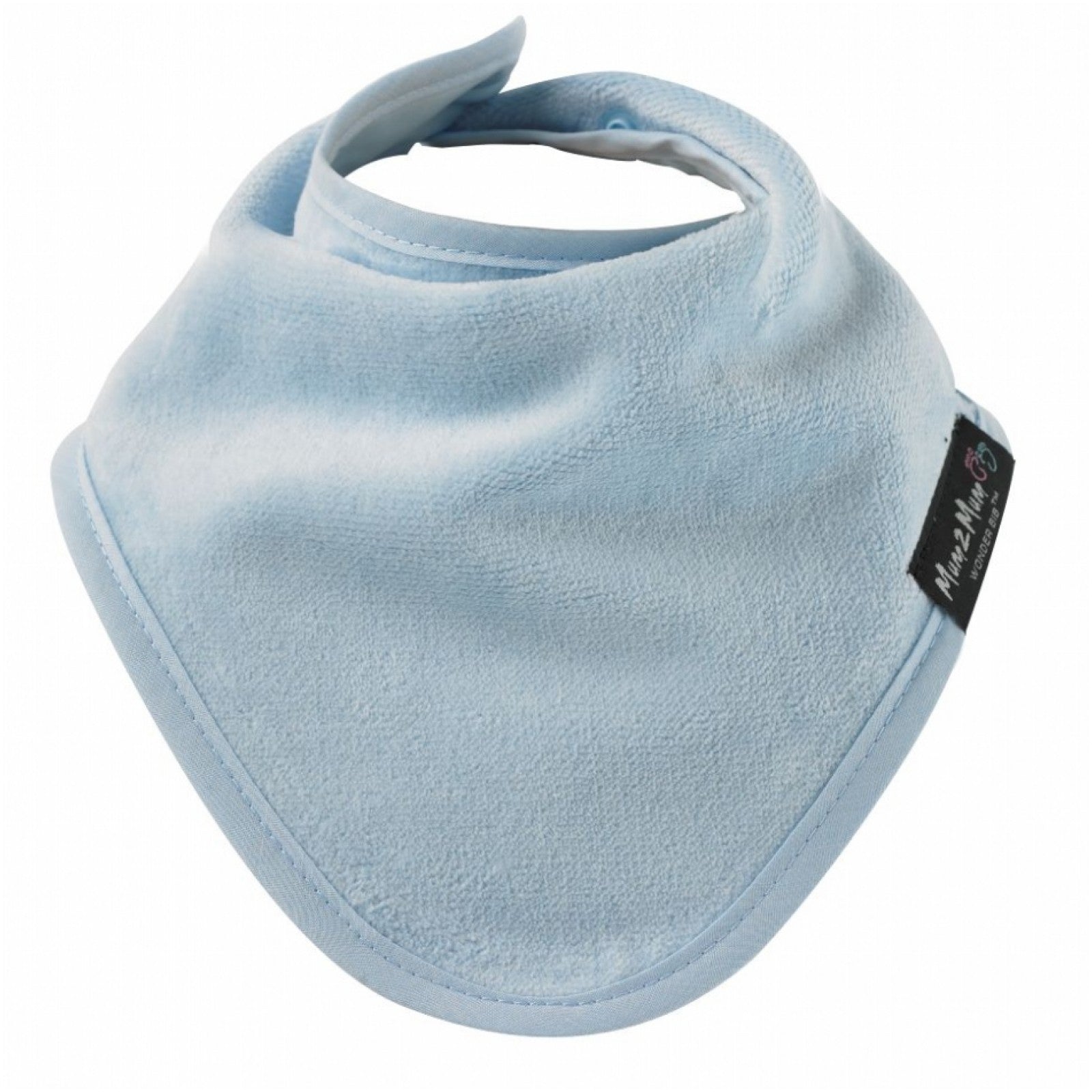 3 PACK - Mum 2 Mum Bandana Style Baby Bibs - Denim / Baby Blue / Stone - mezetto Baby&More Baby&More