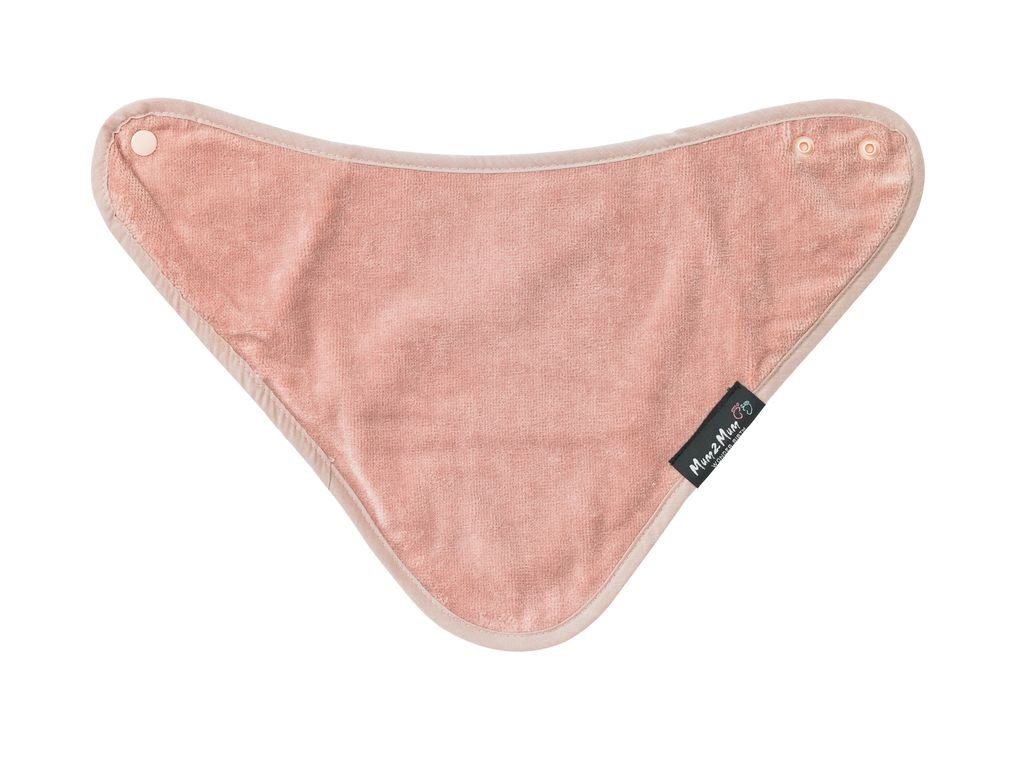 3 PACK - Mum 2 Mum Bandana Style Baby Bibs - Dusty Pink / Baby Pink / Stone - mezetto Baby&More Baby&More