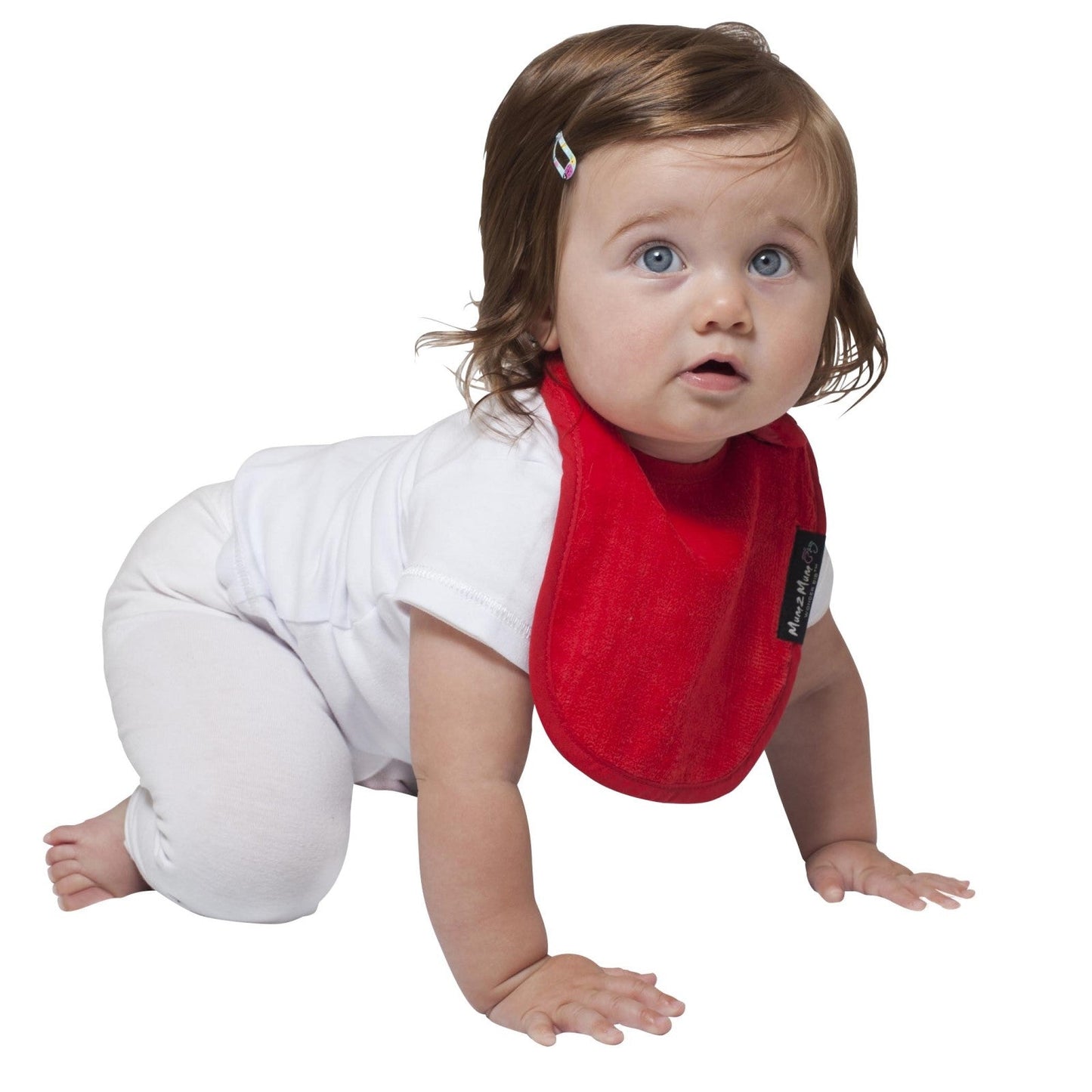 3 PACK - Mum 2 Mum Infant Wonder Bibs - Red / Lime / Teal - mezetto Baby&More Baby&More