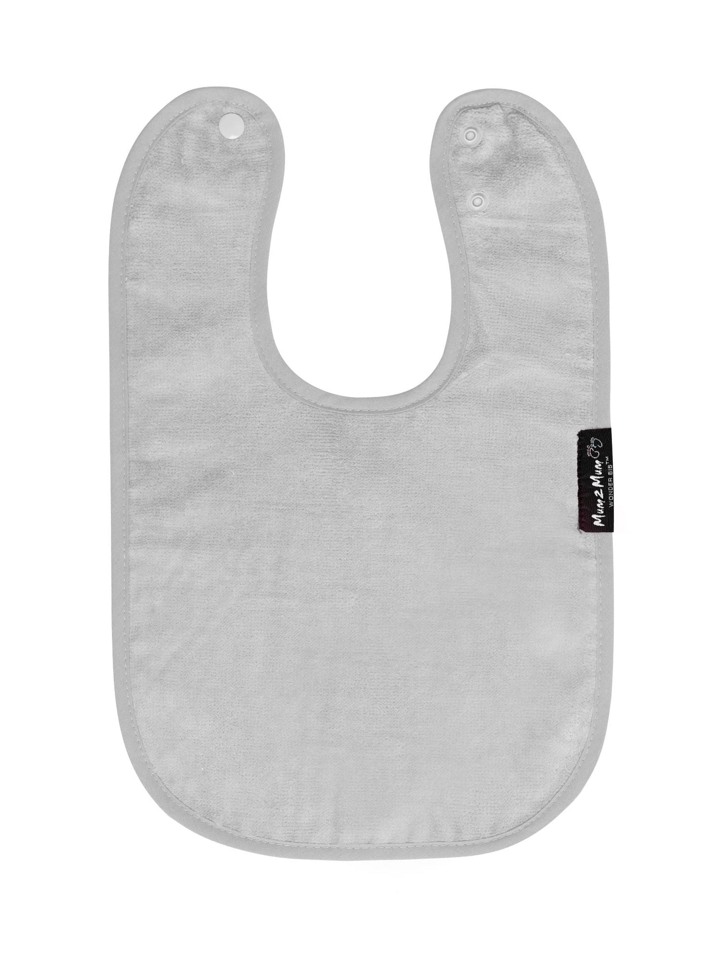3 PACK - Mum 2 Mum Standard Bibs - Lemon / Mint / Stone - mezetto Baby&More Baby&More