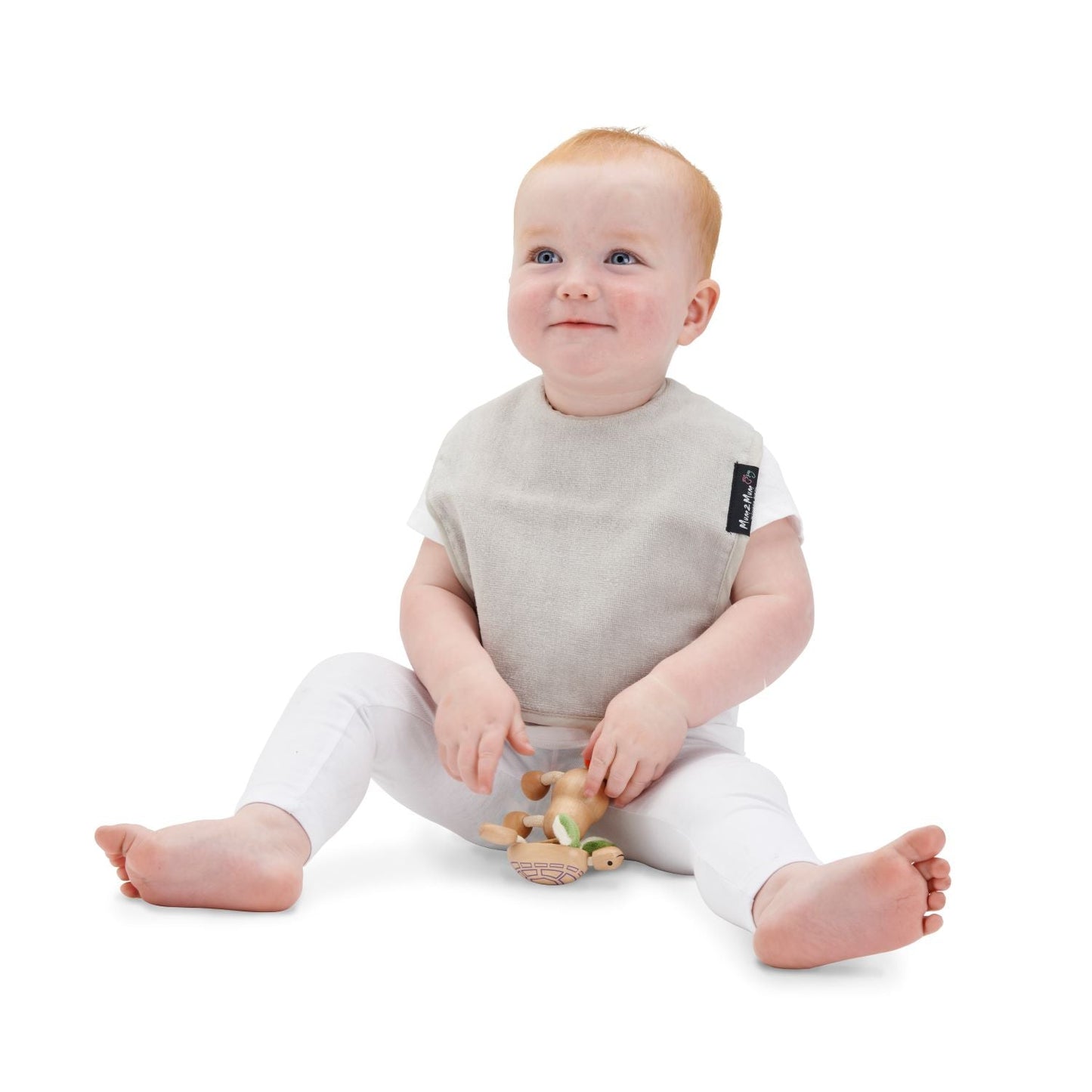 3 PACK - Mum 2 Mum Standard Bibs - Lemon / Mint / Stone - mezetto Baby&More Baby&More