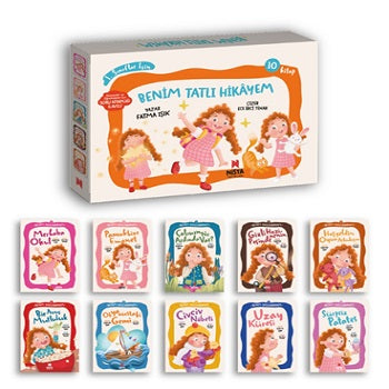 Benim Tatlı Hikayem (10 Kitap+Soru Kitapçığı) – Nista Yayınları kitap kapağı