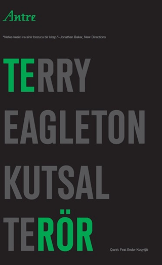 Kutsal Terör – Antre Kitap kitap kapağı