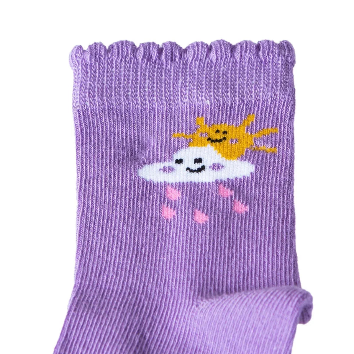 HelloBaby Girls 5-Pack Socks Sky - Pink