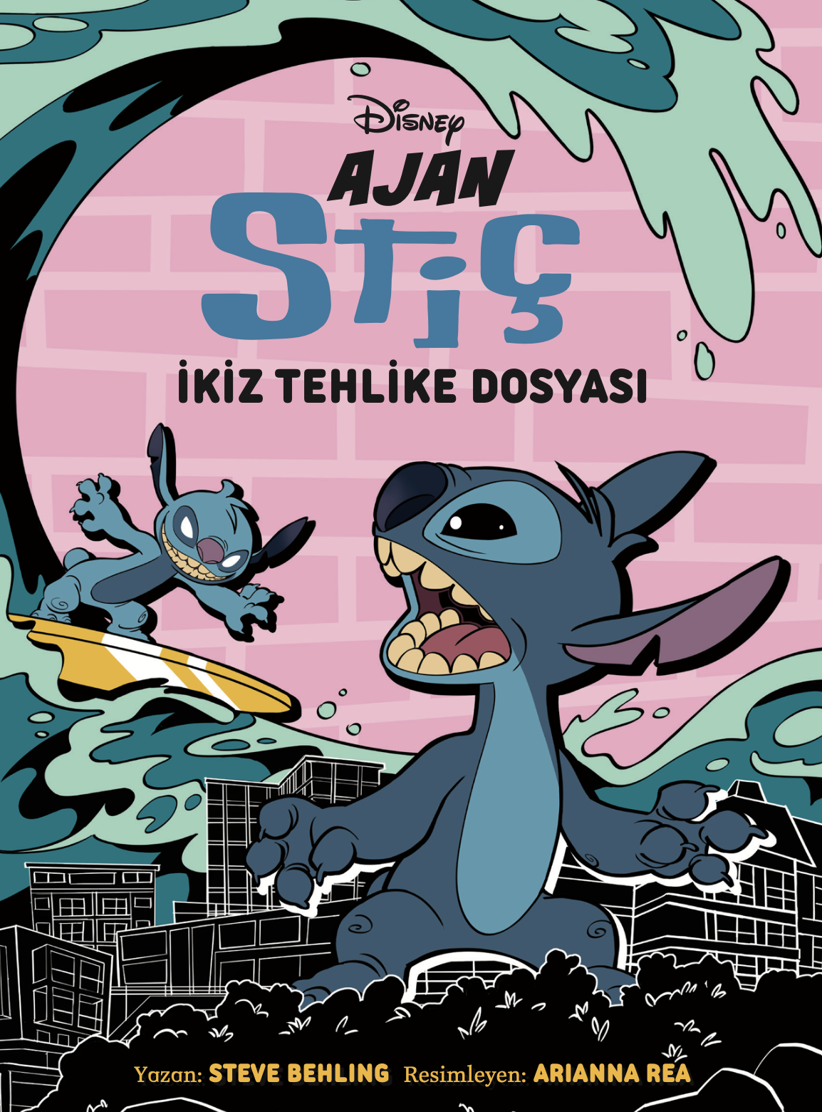 Dısney Ajan Stiç - İkiz Tehlike Dosyası – Beta Kids kitap kapağı