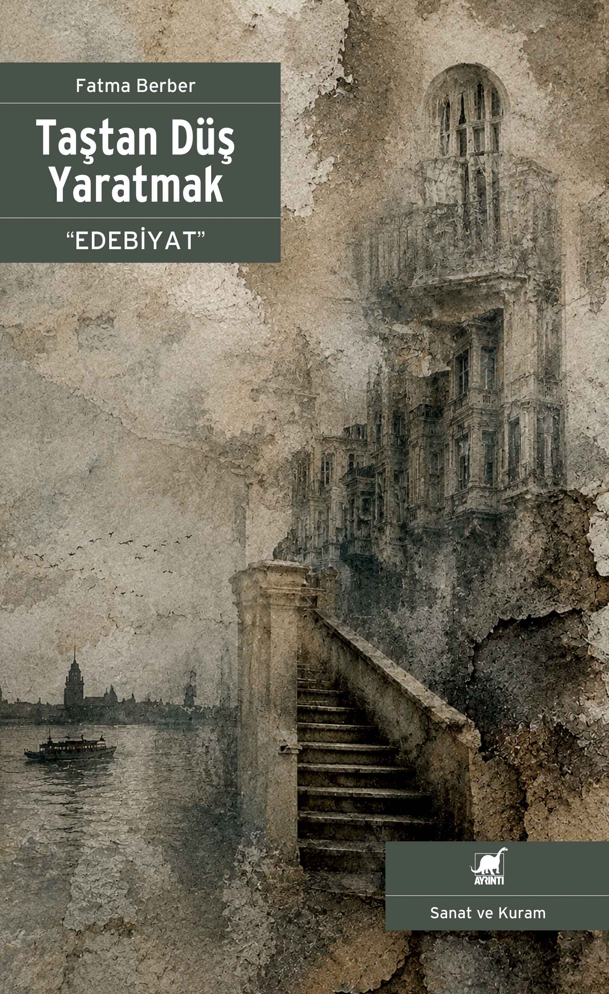 Taştan Düş Yaratmak “Edebiyat” – Ayrıntı Yayınları kitap kapağı