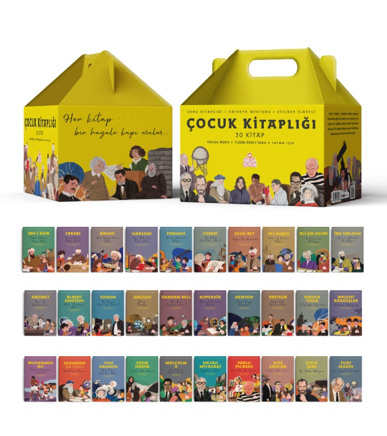 Çocuk Kitaplığı (30 Kitap) – Nesil Çocuk Yayınları kitap kapağı