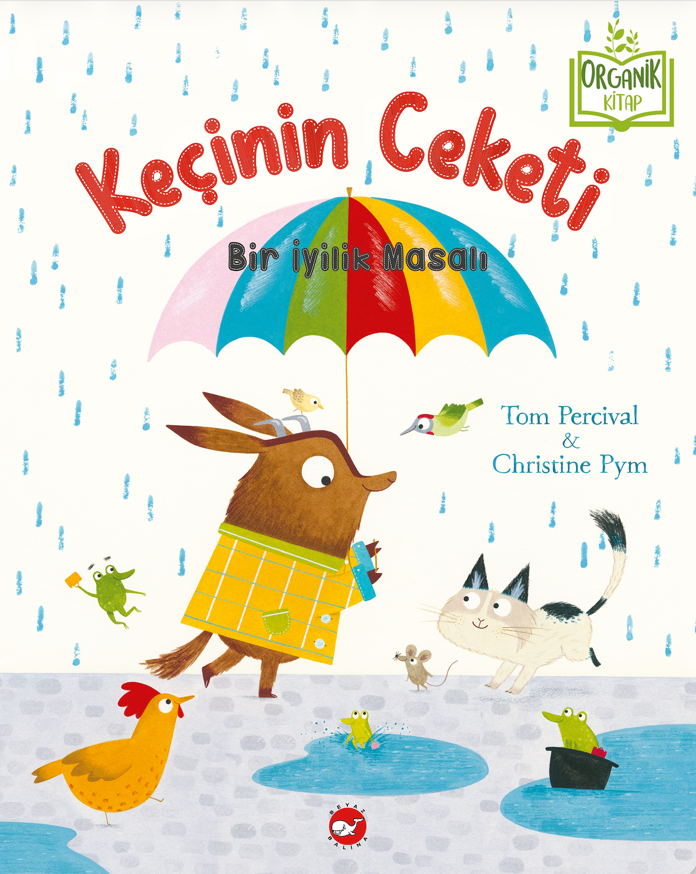 Keçinin Ceketi Bir İyilik Masalı – Beyaz Balina Yayınları kitap kapağı