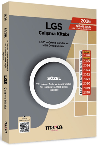 LGS Sözel T.C. İnkılap Tarihi ve Atatürkçülük - Din Kültürü ve Ahlak Bilgisi - İngilizce Çıkmış ve Örnek Sorular – Marka