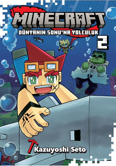 Minecraft - Dünyanın Sonu'na Yolculuk 2 – Kayıp Kıta Yayınları kitap kapağı