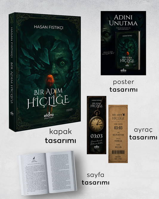 Bir Adım Hiçliğe – Eldra Yayınları kitap kapağı
