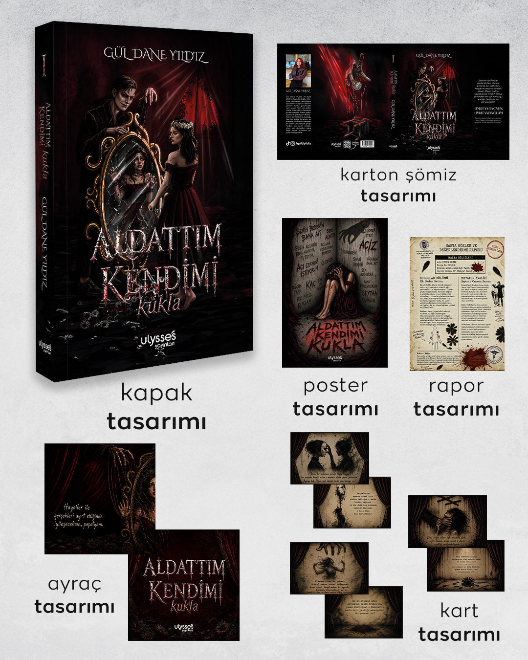 Aldattım Kendimi - Kukla – Ulysses Yayınları kitap kapağı