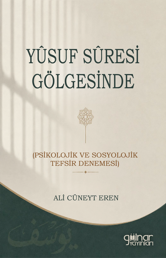 Yusuf Suresi Gölgesinde – Gülnar Yayınları kitap kapağı