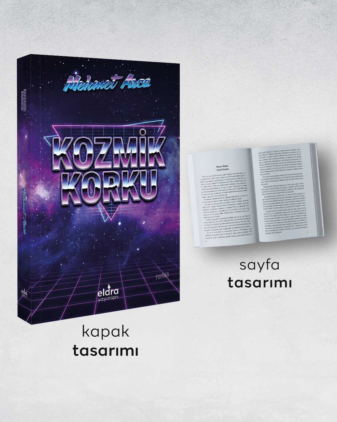 Kozmik Korku – Eldra Yayınları kitap kapağı