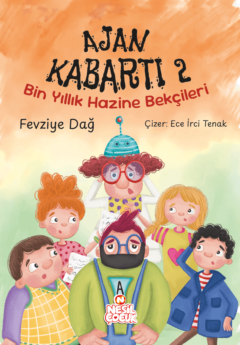 Ajan Kabartı 2 – Nesil Çocuk Yayınları kitap kapağı