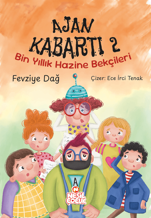 Ajan Kabartı 2 – Nesil Çocuk Yayınları kitap kapağı
