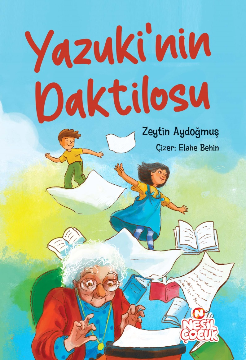 Yazuki’nin Daktilosu – Nesil Çocuk Yayınları kitap kapağı