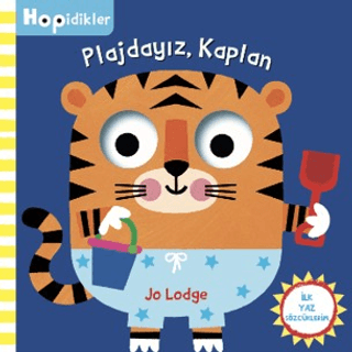 Hopidikler - Plajdayız, Kaplan – Beta Kids kitap kapağı