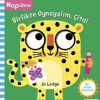 Hopidikler - Birlikte Oynayalım, Çita! – Beta Kids kitap kapağı
